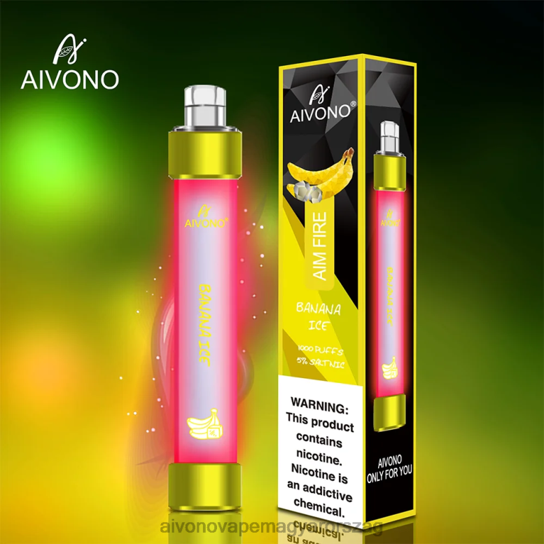 Aivono Puffs - Aivono AIM FIRE 1000 banán jég 86R02324
