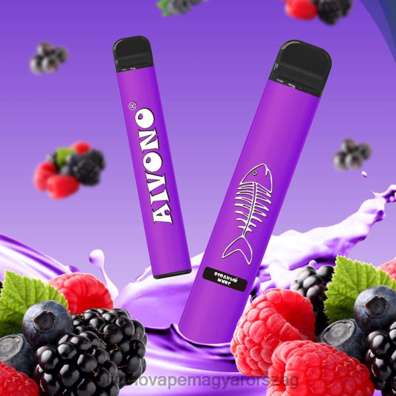 Aivono Puffs - Aivono AIM FISHBONE 600 vegyes bogyó 86R02285