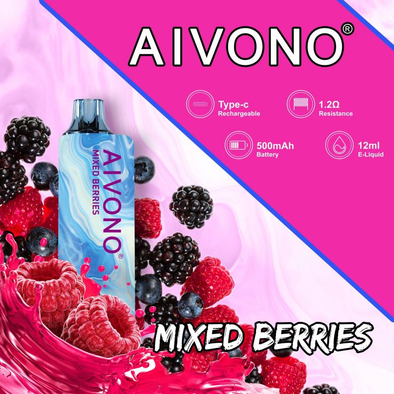 Aivono Puffs - Aivono AIM GUN 7000 vegyes bogyók 86R02111