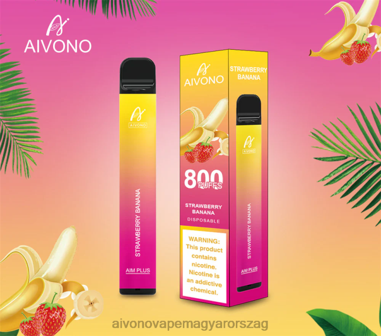 Aivono Puffs - Aivono AIM PLUS 800 eper banán 86R02192