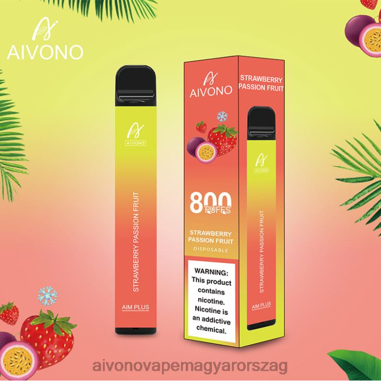 Aivono Puffs - Aivono AIM PLUS 800 eper maracuja 86R02195