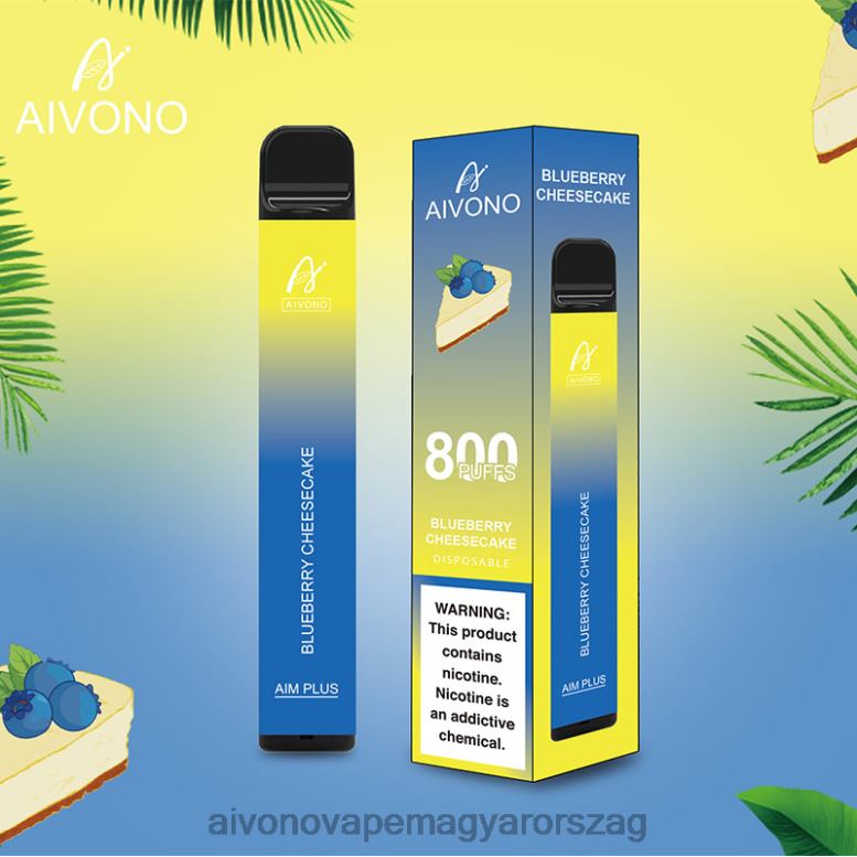 Aivono Puffs - Aivono AIM PLUS 800 áfonyás sajttorta 86R02174