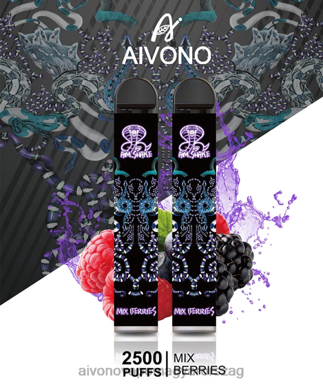 Aivono Puffs - Aivono AIM SNAKE 2500 keverjük össze a bogyókat 86R02312