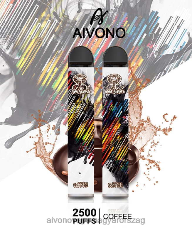 Aivono Puffs - Aivono AIM SNAKE 2500 kávé 86R02300