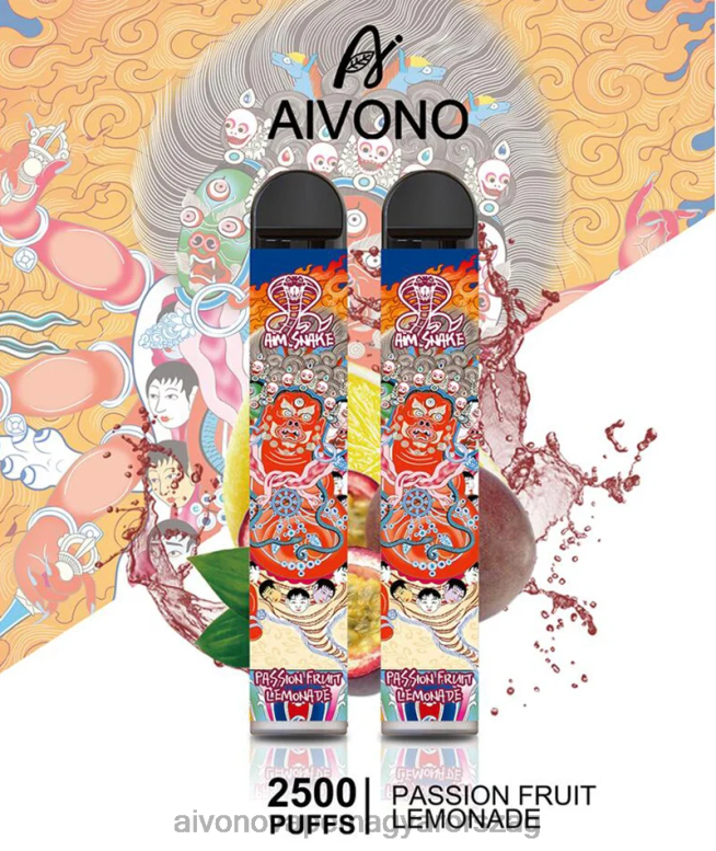 Aivono Puffs - Aivono AIM SNAKE 2500 maracuja limonádé 86R02315