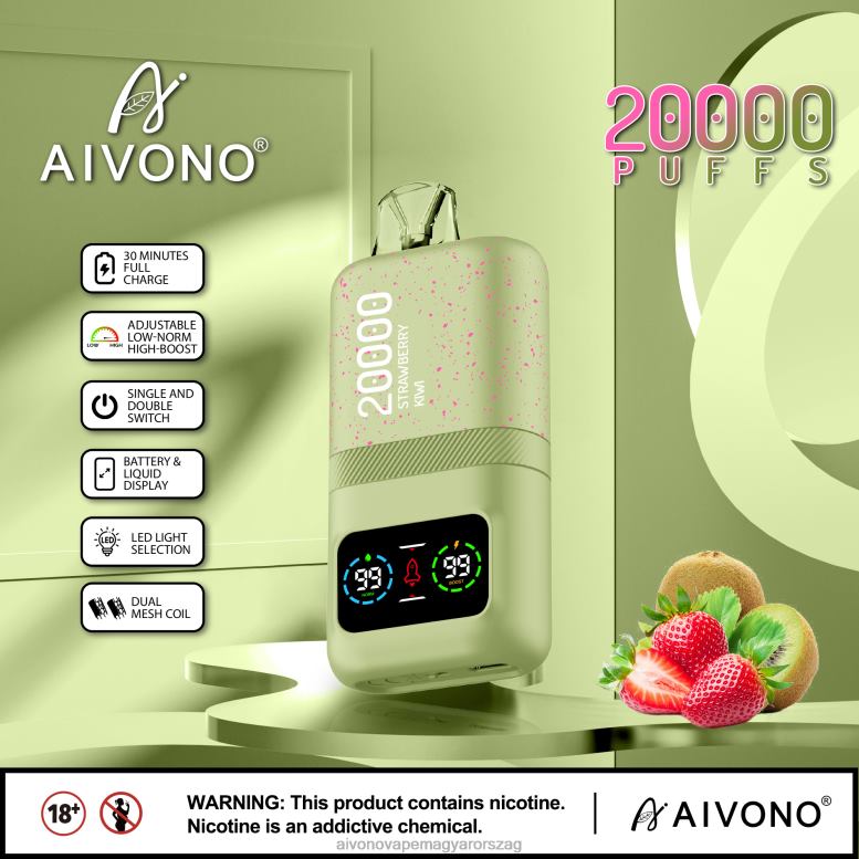 Aivono Puffs - Aivono AIM magic 20000 epres kivi 86R0281
