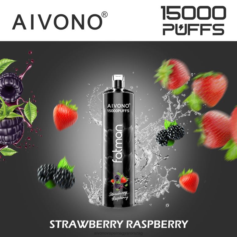 Aivono Puffs - Aivono FATMAN 15000 eper málna 86R0215