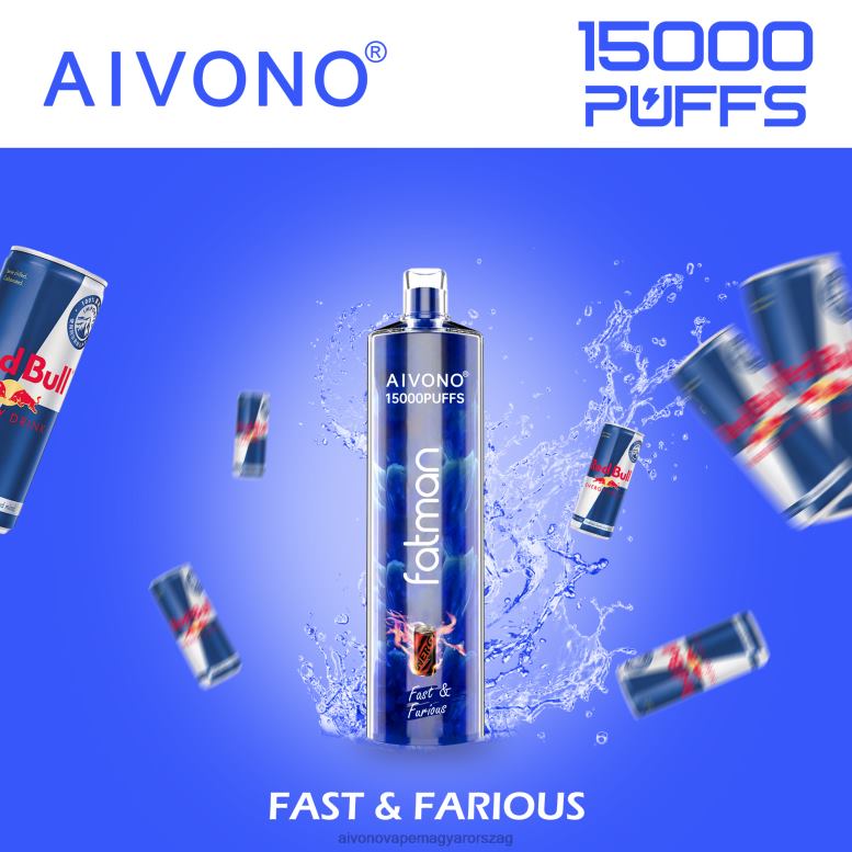 Aivono Puffs - Aivono FATMAN 15000 gyors és dühös 86R0218