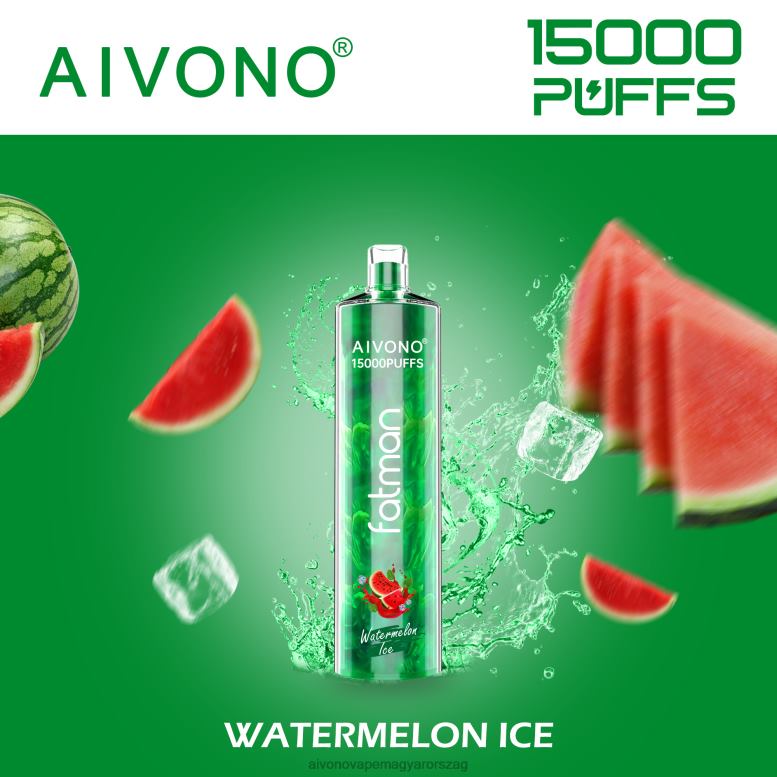 Aivono Puffs - Aivono FATMAN 15000 görögdinnye jég 86R0212