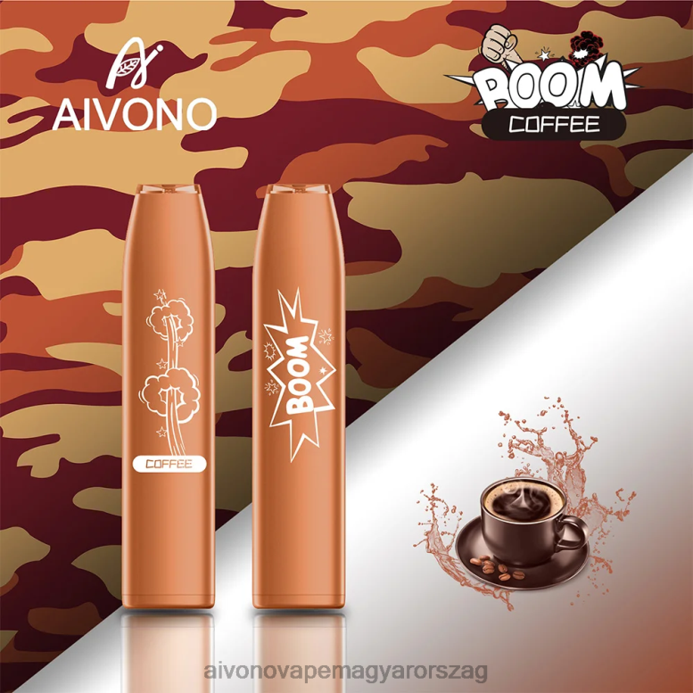 Aivono Vape - Aivono AIM BOOM 600 kávé 86R02356