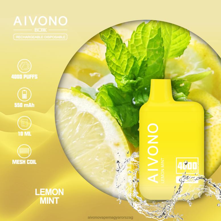 Aivono Vape - Aivono AIM BOXX 4000 citrommenta 86R02230