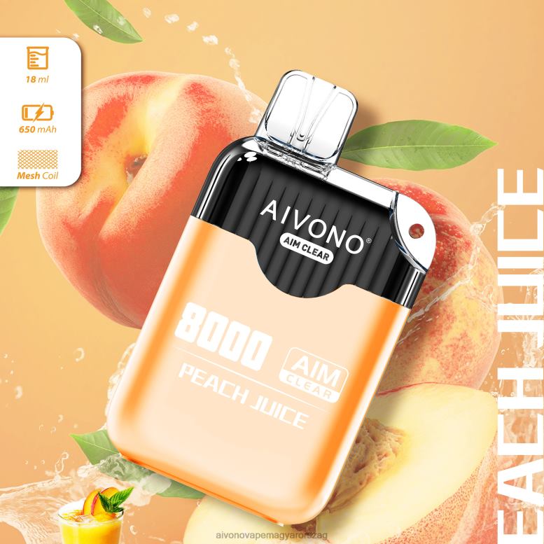 Aivono Vape - Aivono AIM CLEAR 8000 baracklé 86R02203