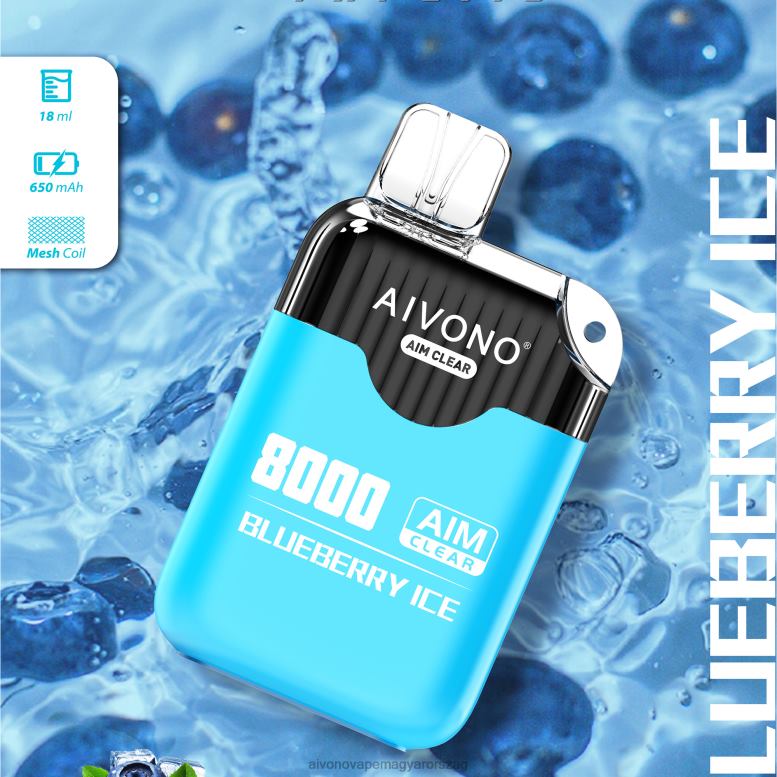 Aivono Vape - Aivono AIM CLEAR 8000 áfonyás jég 86R02206