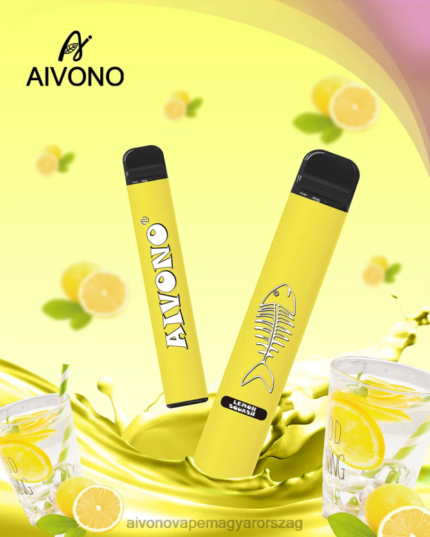 Aivono Vape - Aivono AIM FISHBONE 600 citromosztag 86R02287