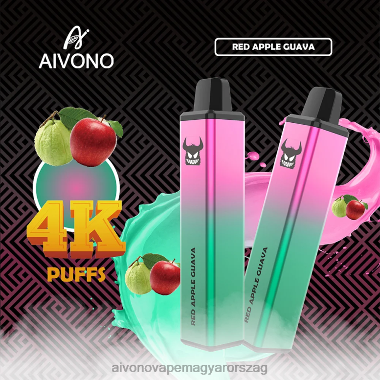Aivono Vape - Aivono AIM FREAK 4000 piros alma guava 86R02257