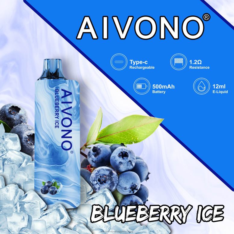 Aivono Vape - Aivono AIM GUN 7000 áfonyás jég 86R02104