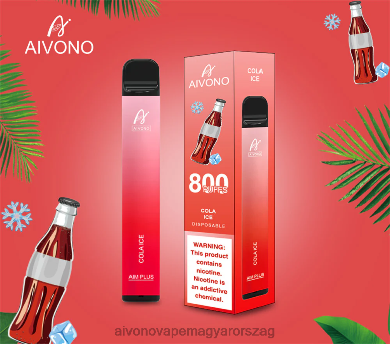 Aivono Vape - Aivono AIM PLUS 800 kóla jég 86R02176
