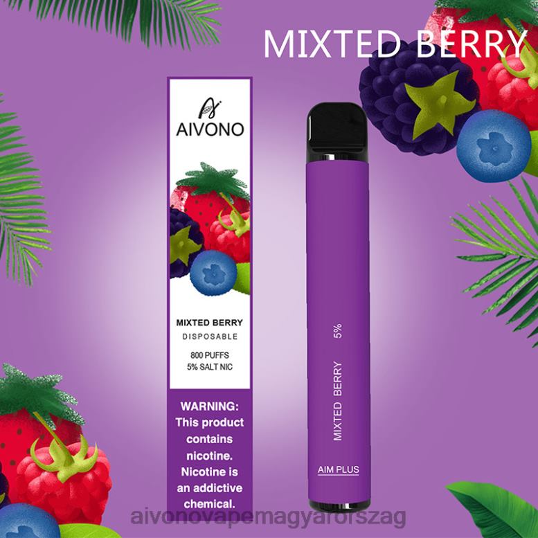 Aivono Vape - Aivono AIM PLUS 800 vegyes bogyó 86R02188