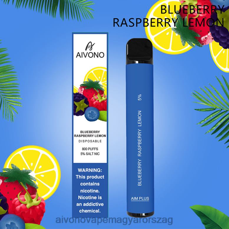 Aivono Vape - Aivono AIM PLUS 800 áfonya málna citrom 86R02173