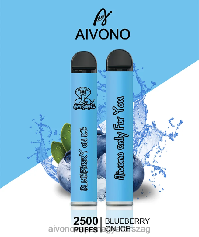 Aivono Vape - Aivono AIM SNAKE 2500 áfonya jégen 86R02299