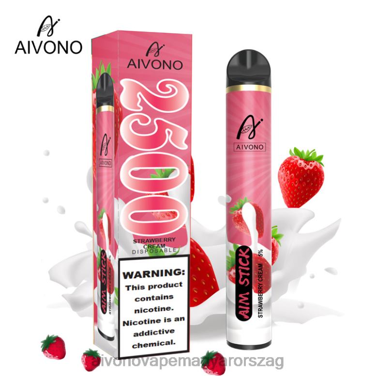 Aivono Vape - Aivono AIM STICK 2500 eper krém 86R02155