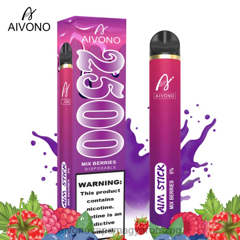 Aivono Vape - Aivono AIM STICK 2500 keverjük össze a bogyókat 86R02158