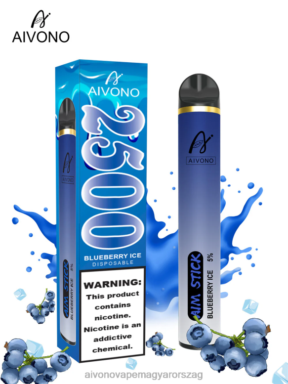 Aivono Vape - Aivono AIM STICK 2500 áfonyás jég 86R02152