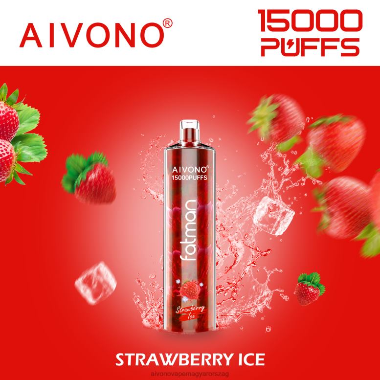 Aivono Vape - Aivono FATMAN 15000 eper jég 86R0211