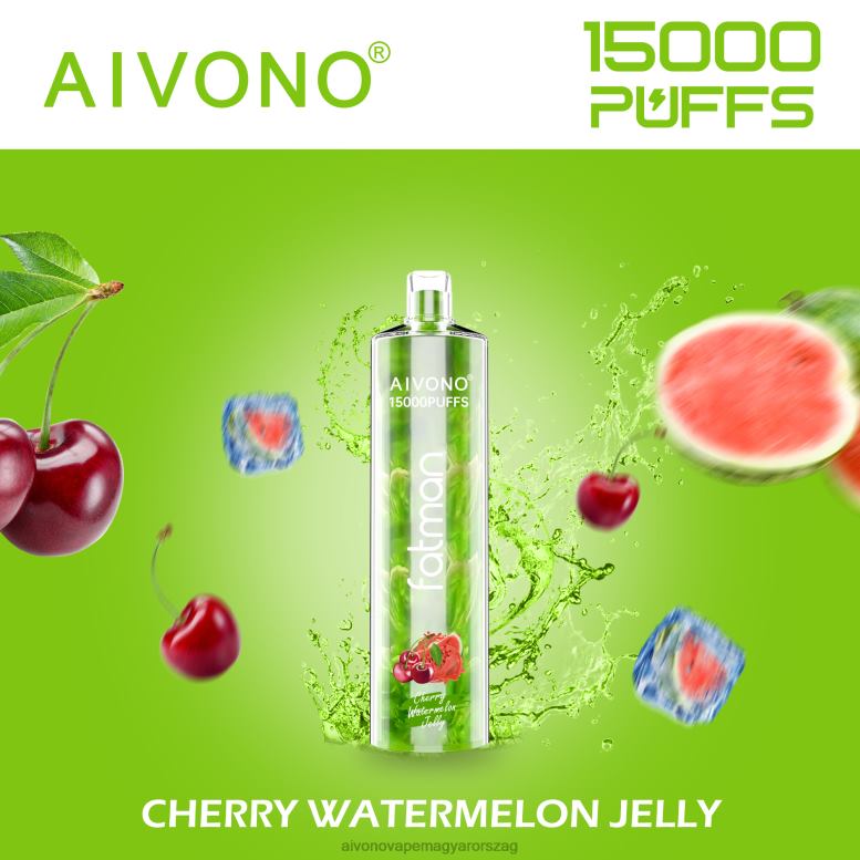 Aivono Vape - Aivono FATMAN 15000 vidám görögdinnye zselé 86R0220