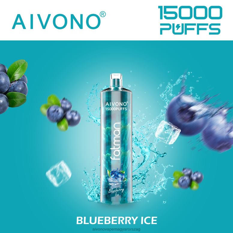 Aivono Vape - Aivono FATMAN 15000 áfonyás jég 86R0214