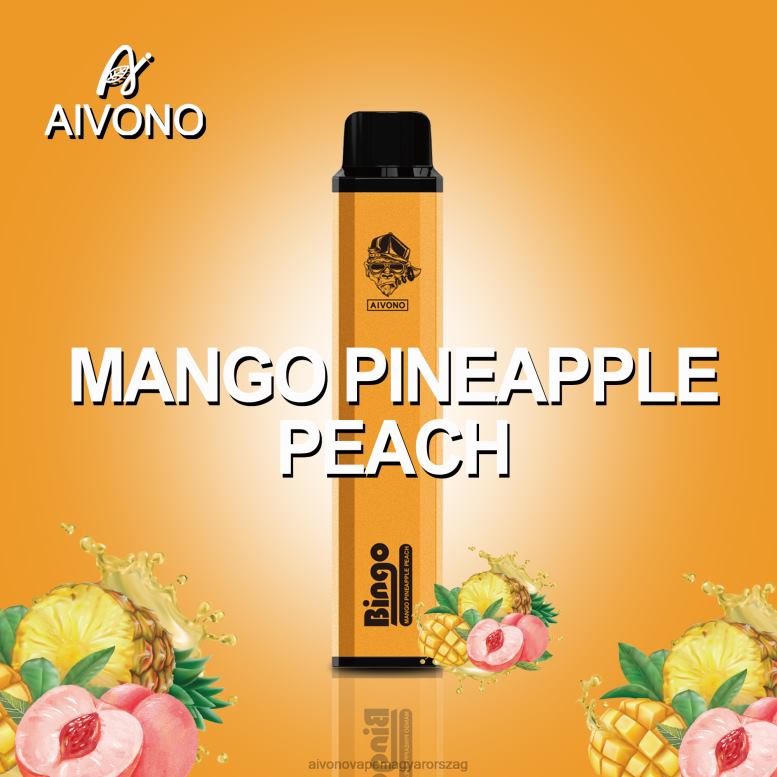 Aivono Vape Magyarorszag - Aivono AIM BINGO 4000 mangó ananász őszibarack 86R02136