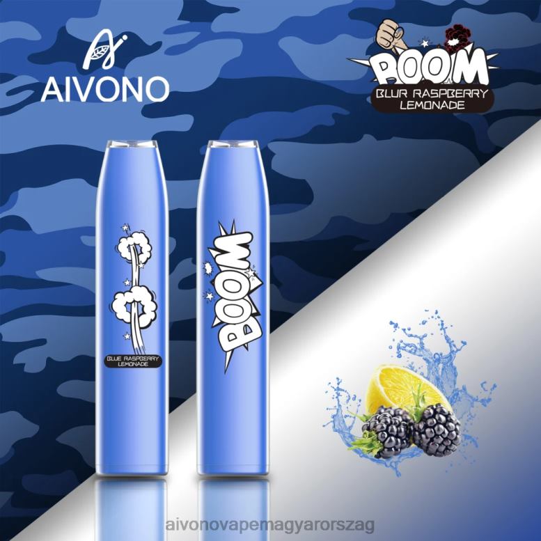 Aivono Vape Magyarorszag - Aivono AIM BOOM 600 kék málnás limonádé 86R02355
