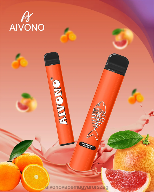 Aivono Vape Magyarorszag - Aivono AIM FISHBONE 600 grapefruit narancs 86R02280
