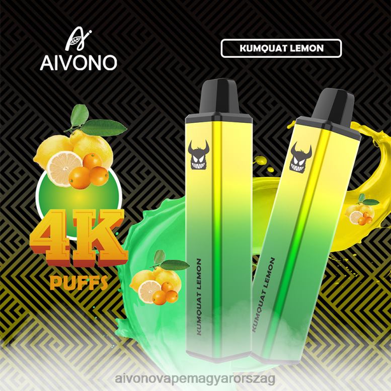 Aivono Vape Magyarorszag - Aivono AIM FREAK 4000 kumquat citrom 86R02256