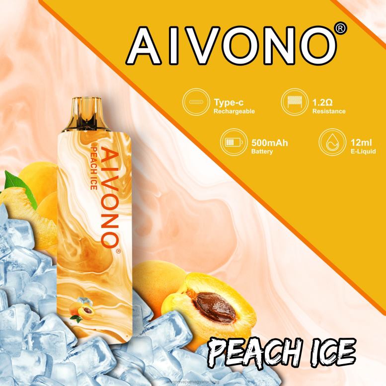 Aivono Vape Magyarorszag - Aivono AIM GUN 7000 barack jég 86R02103