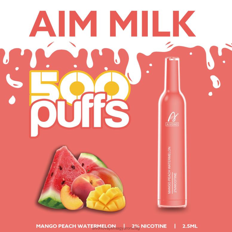 Aivono Vape Magyarorszag - Aivono AIM MILK 500 mangós barack görögdinnye 86R02268