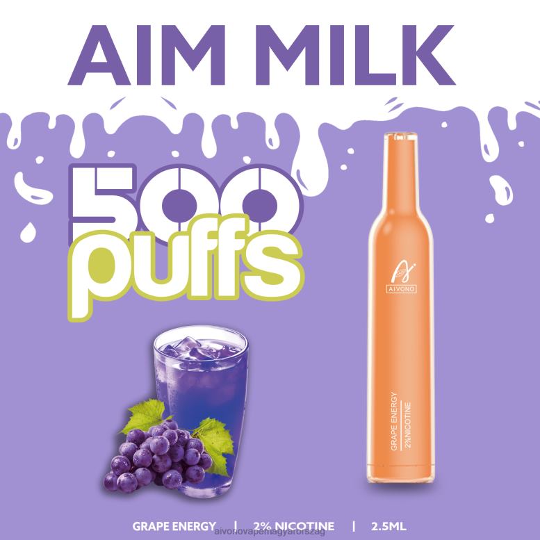 Aivono Vape Magyarorszag - Aivono AIM MILK 500 szőlő energia 86R02265