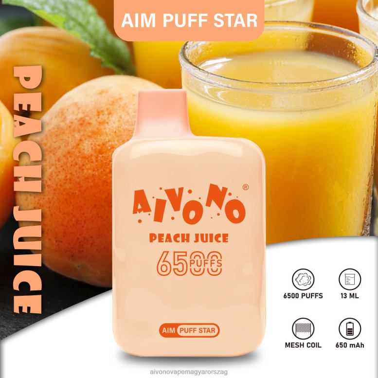 Aivono Vape Magyarorszag - Aivono AIM PUFF STAR 6500 baracklé 86R02289