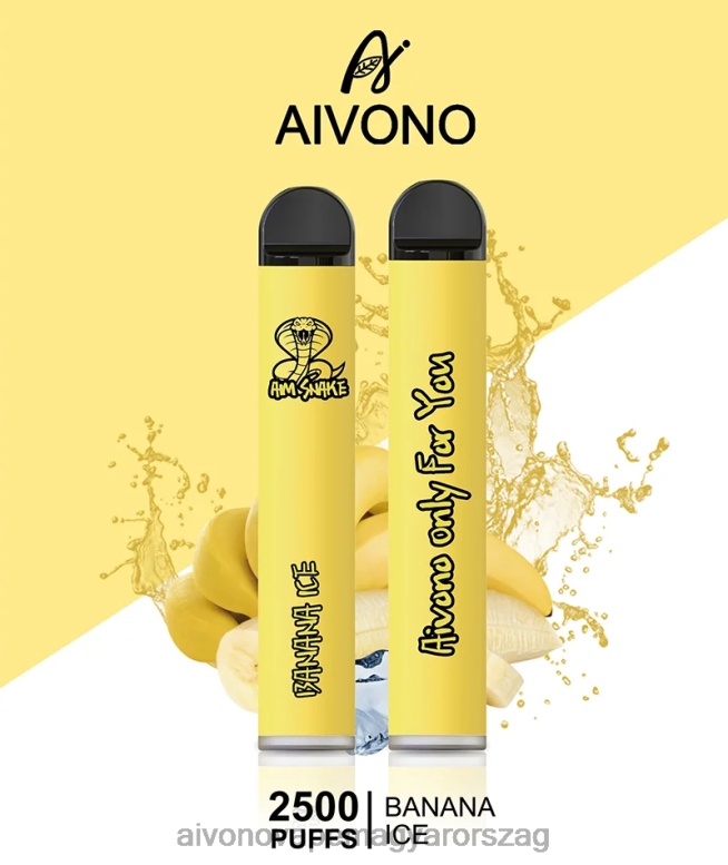 Aivono Vape Magyarorszag - Aivono AIM SNAKE 2500 banán jég 86R02298