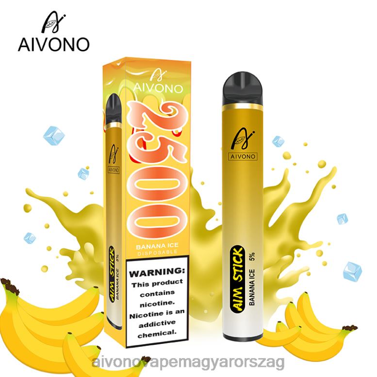 Aivono Vape Magyarorszag - Aivono AIM STICK 2500 banán jég 86R02151