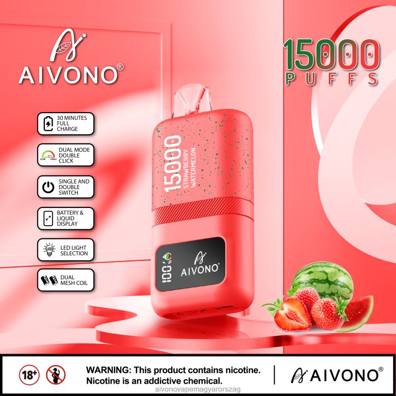 Aivono Vape Magyarorszag - Aivono AIM magic 15000 epres görögdinnye 86R0258