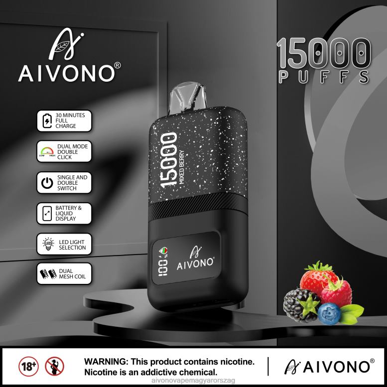 Aivono Vape Magyarorszag - Aivono AIM magic 15000 vegyes bogyó 86R0267