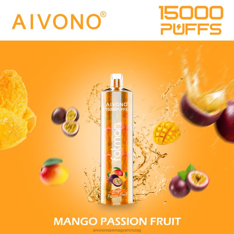 Aivono Vape Magyarorszag - Aivono FATMAN 15000 mangó maracuja 86R0219