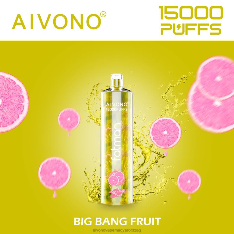 Aivono Vape Magyarorszag - Aivono FATMAN 15000 ősrobbanás gyümölcs 86R0216