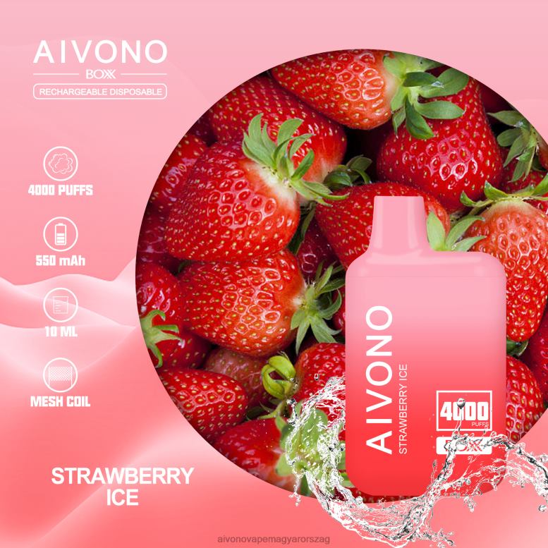 Aivono Vape Magyarorszag - Aivono AIM BOXX 4000 eper jég 86R02226