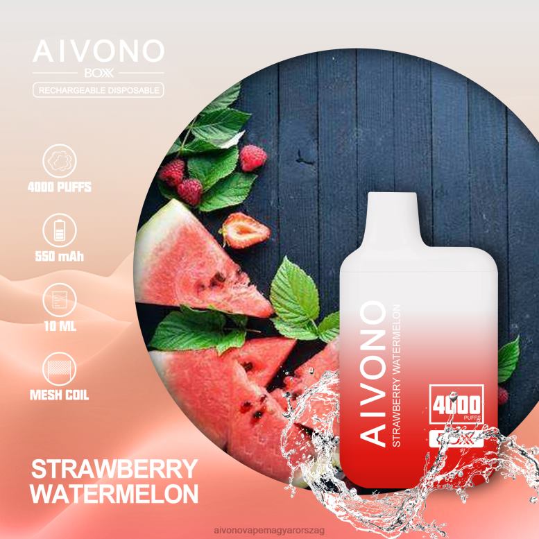 Aivono Vape Magyarorszag - Aivono AIM BOXX 4000 epres görögdinnye 86R02214