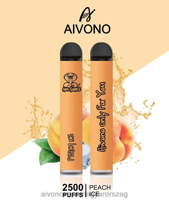 Aivono Vape Magyarorszag - Aivono AIM SNAKE 2500 barack jég 86R02316