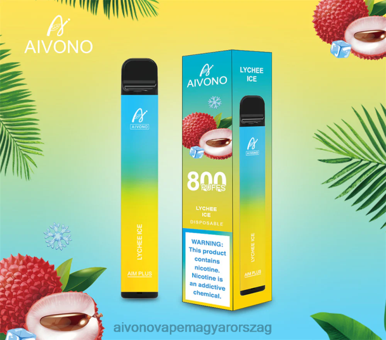 Aivono Vape - Aivono AIM PLUS 800 licsi jég 86R02182