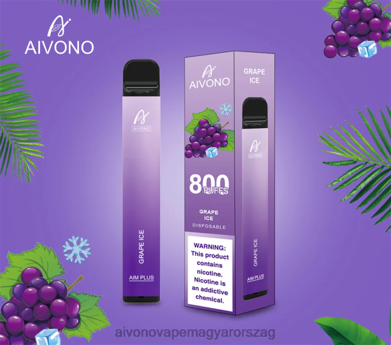 Aivono Vape - Aivono AIM PLUS 800 szőlőjég 86R02179