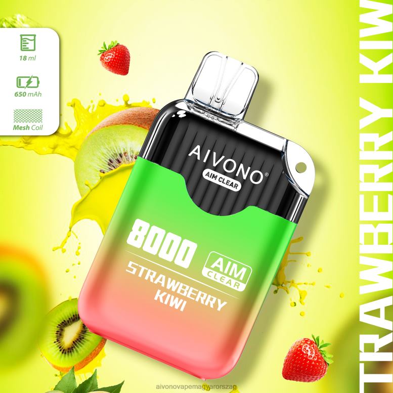 Aivono Puffs - Aivono AIM CLEAR 8000 epres kivi 86R02210